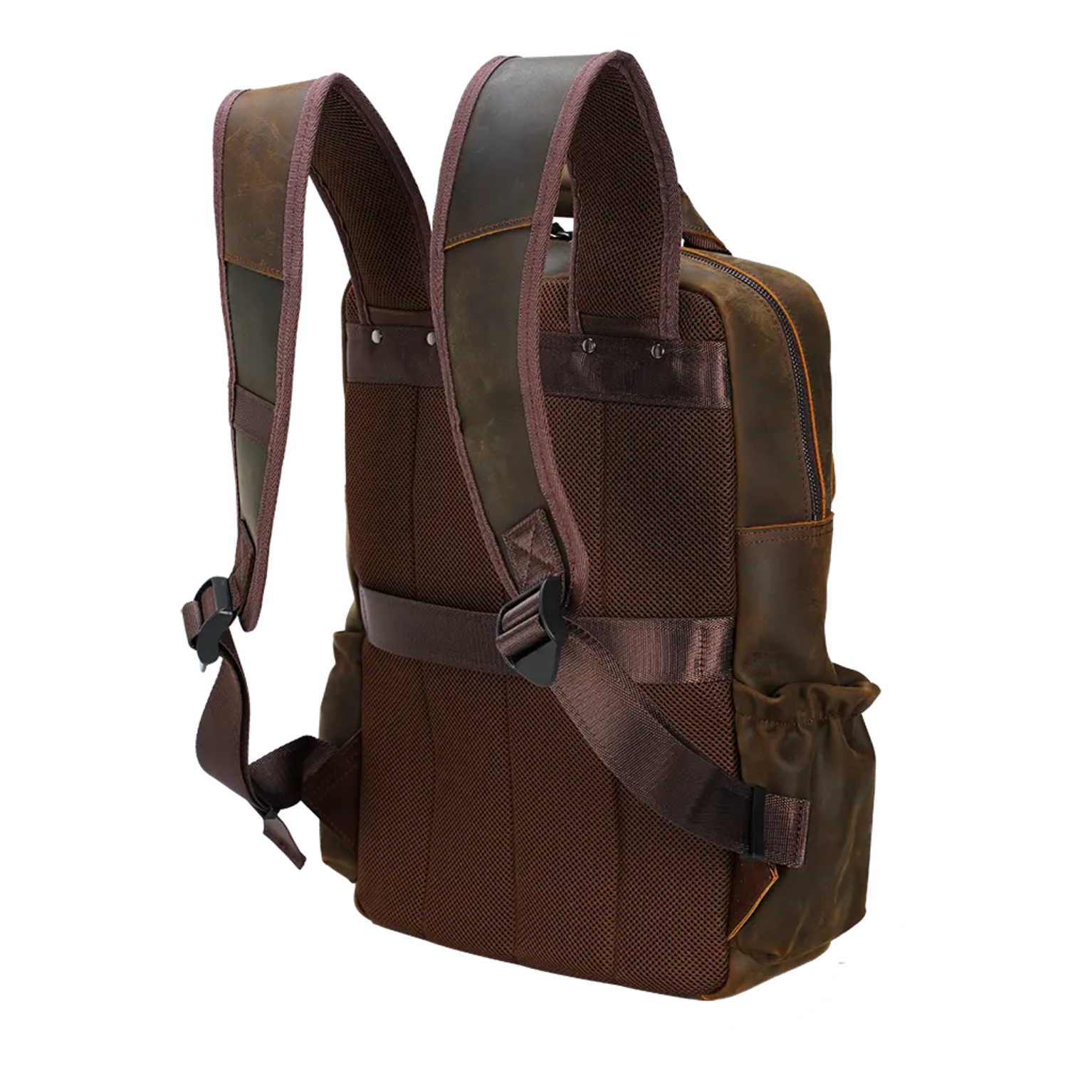 Andorra - Leather Laptop Backpack