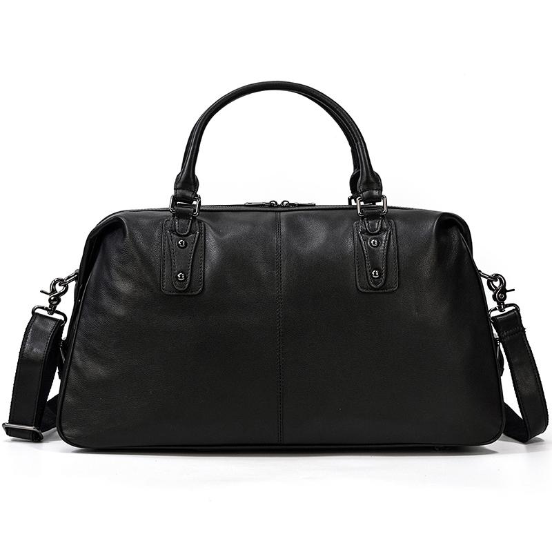 Aalborg - Black Leather Holdall