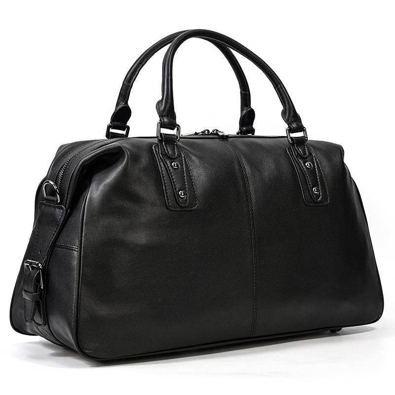 Aalborg - Black Leather Holdall