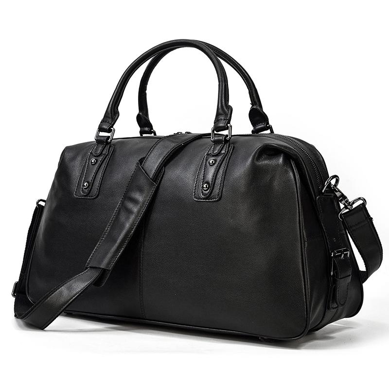 Aalborg - Black Leather Holdall