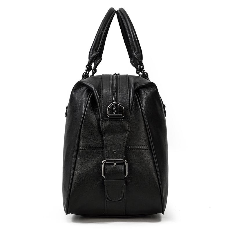 Aalborg - Black Leather Holdall