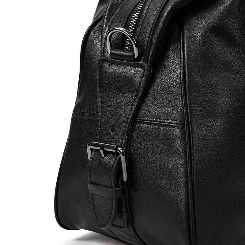 Aalborg - Black Leather Holdall