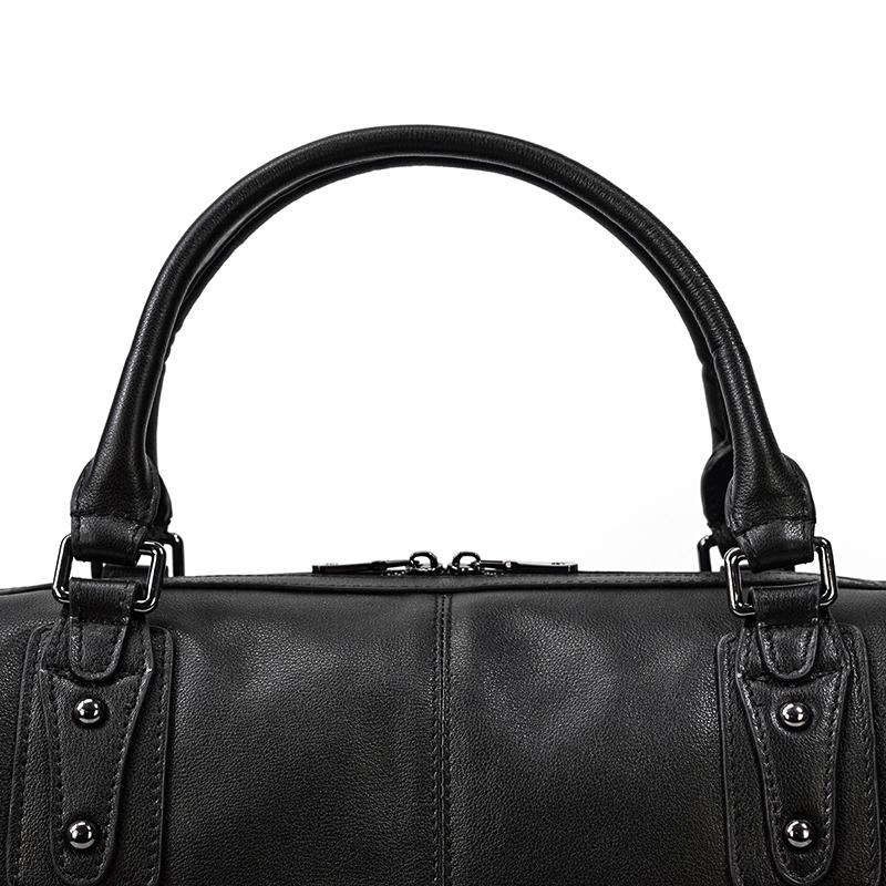 Aalborg - Black Leather Holdall