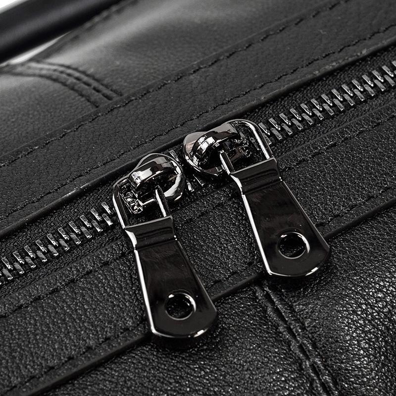 Aalborg - Black Leather Holdall