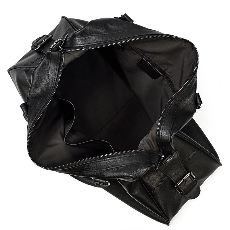 Aalborg - Black Leather Holdall