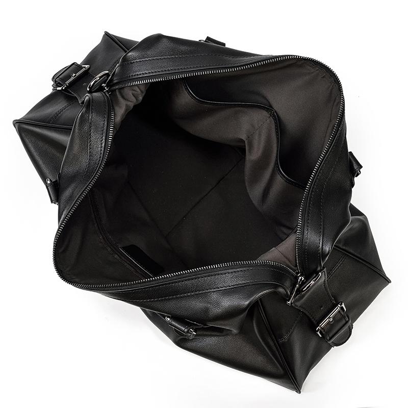 Aalborg - Black Leather Holdall
