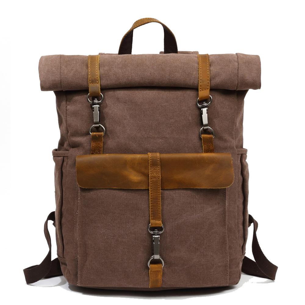 Zurich - Retro Canvas Rucksack