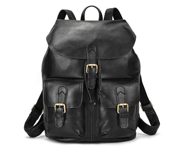 Falun - Leather Satchel Backpack