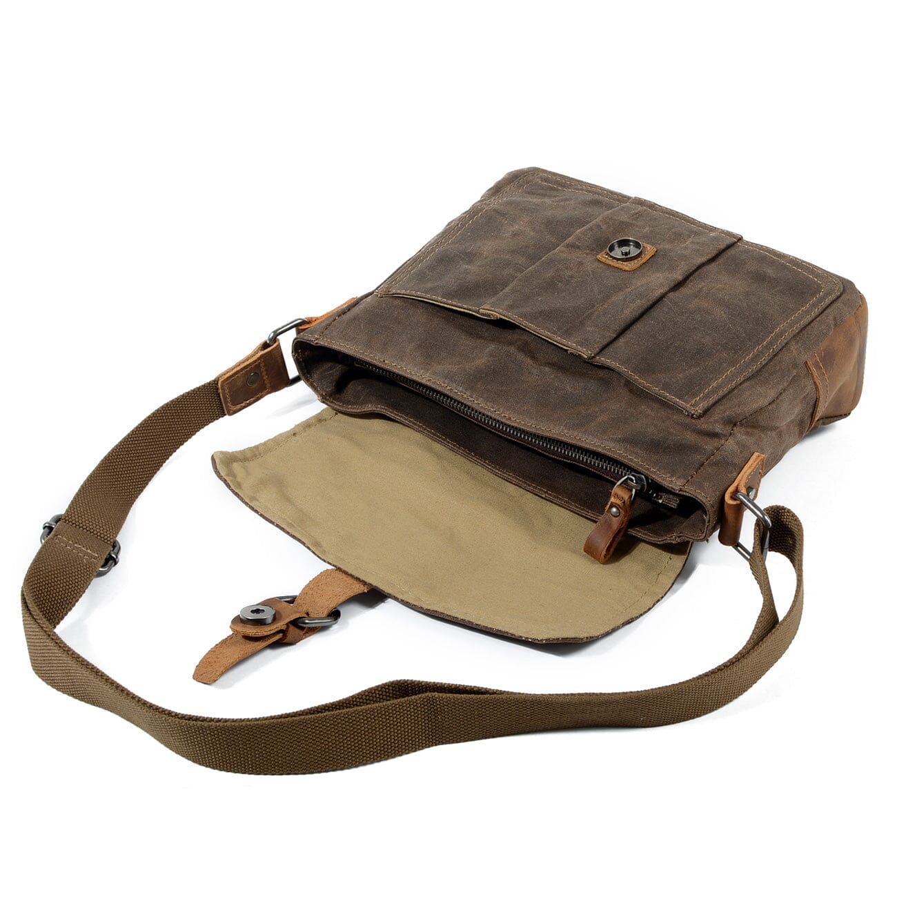 Kiruna - Small Canvas Messenger Bag