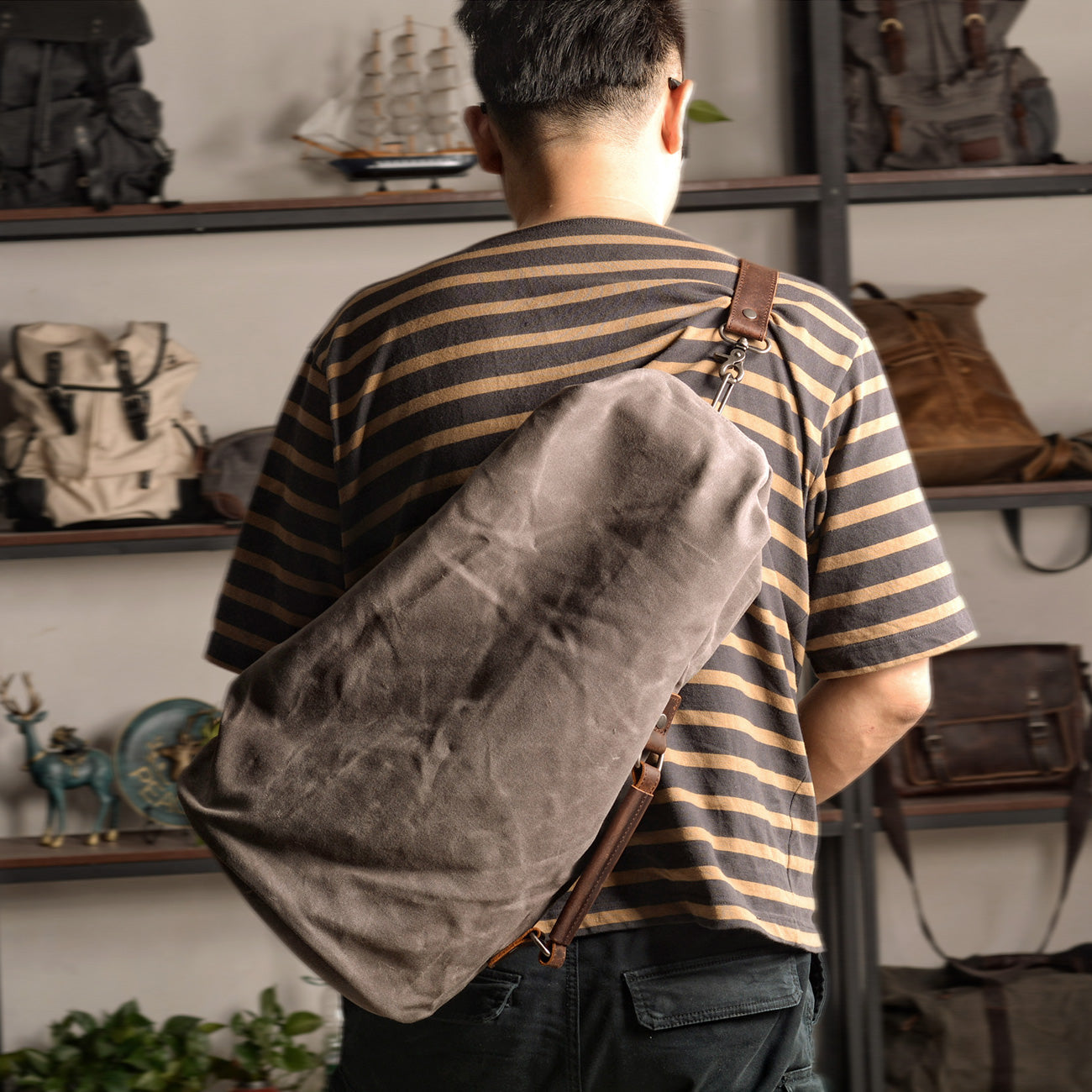 Grenoble – Vintage Military Duffel Bag