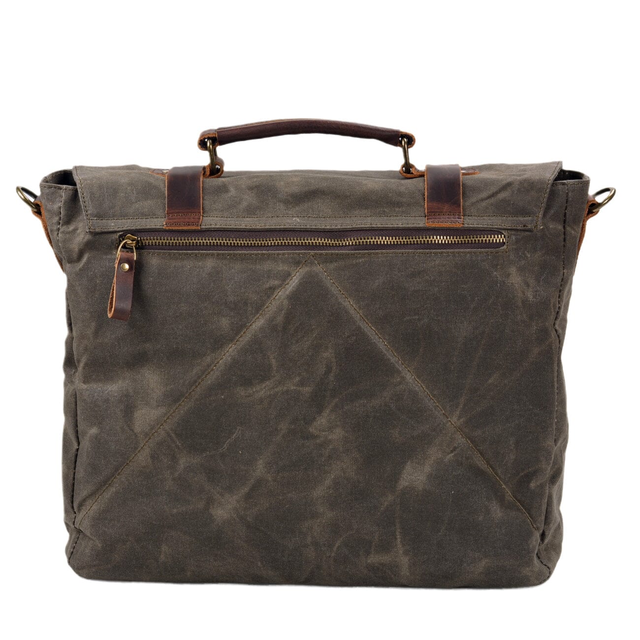 Bruges - Canvas and Leather Messenger Bag
