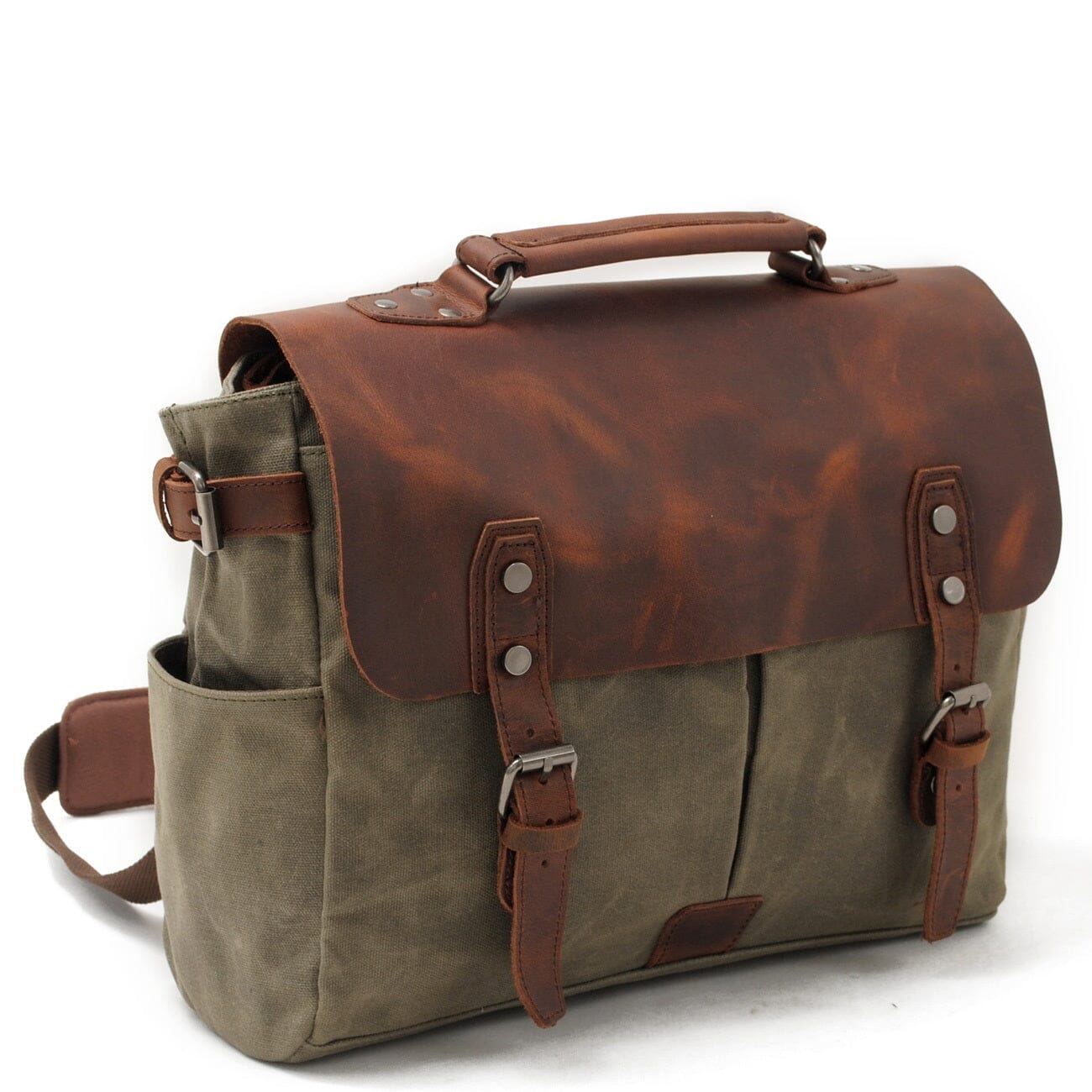 Petersburg -  Canvas Crossbody Messenger Bag