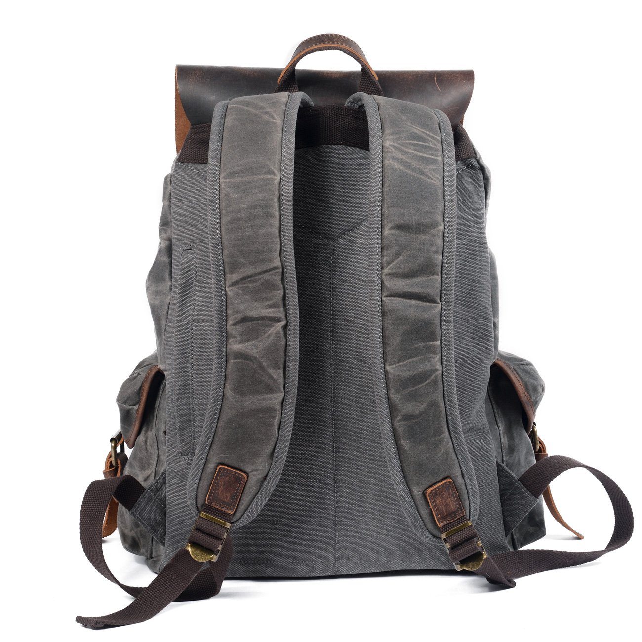 Salzburg - Canvas Leather Backpack