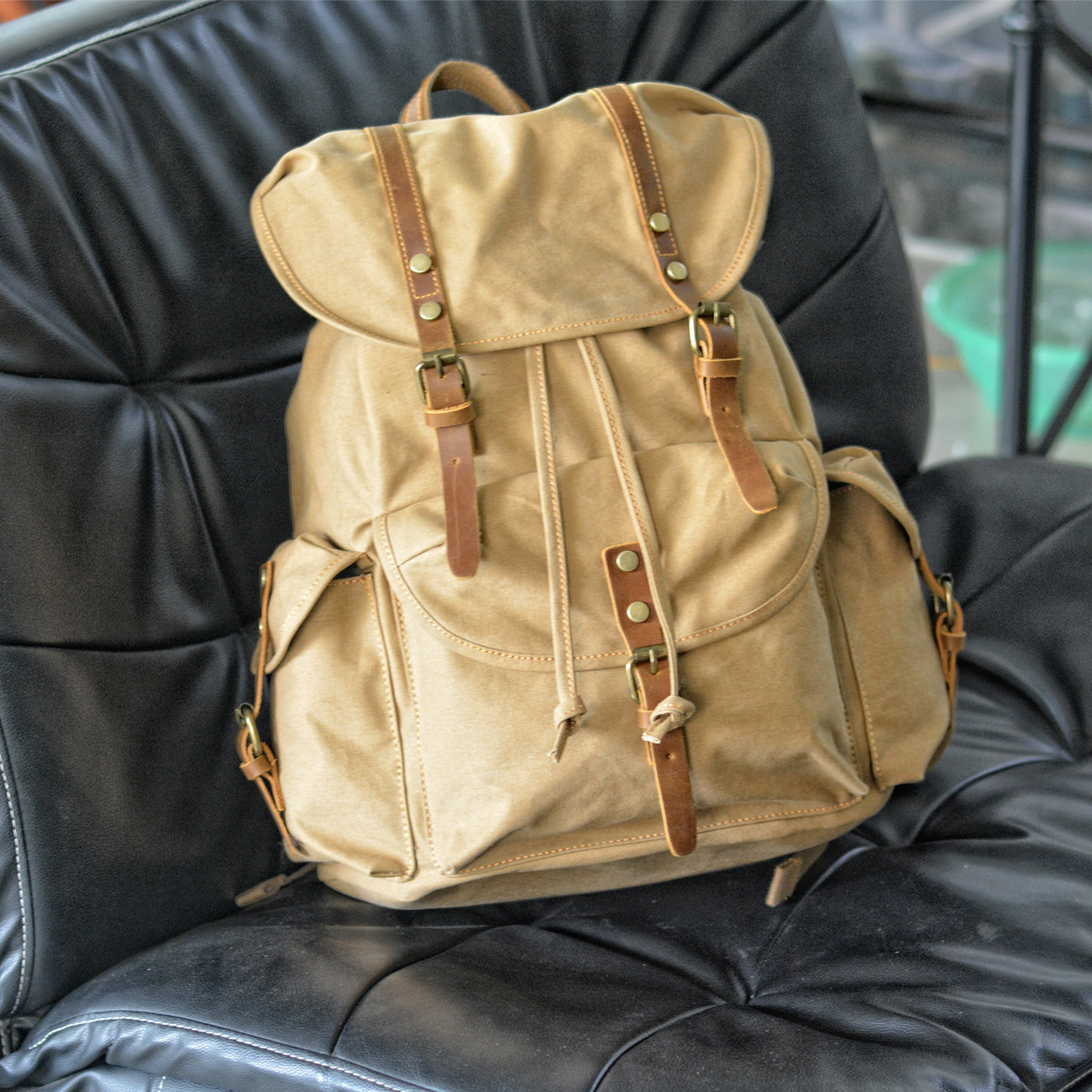 Interlaken - Military Canvas Backpack