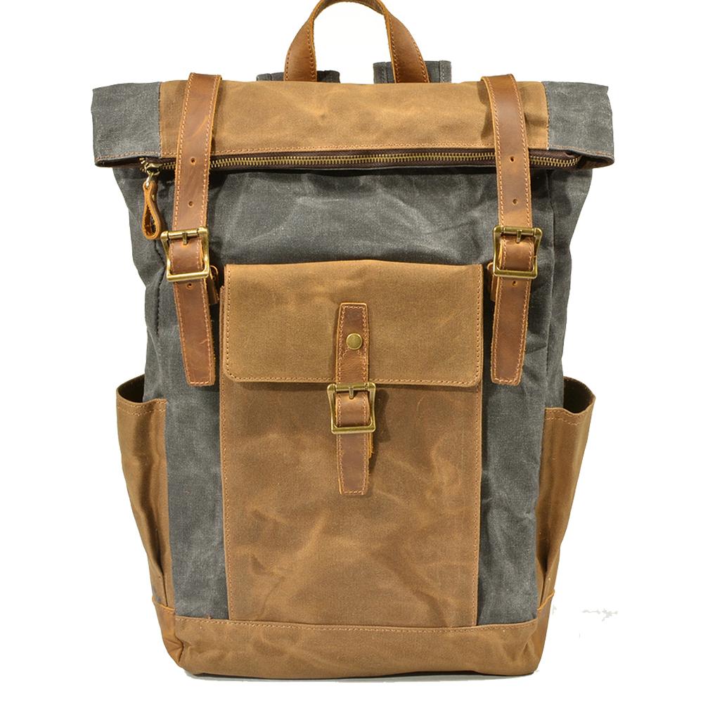 Vienna – Premium Men’s Canvas Backpack