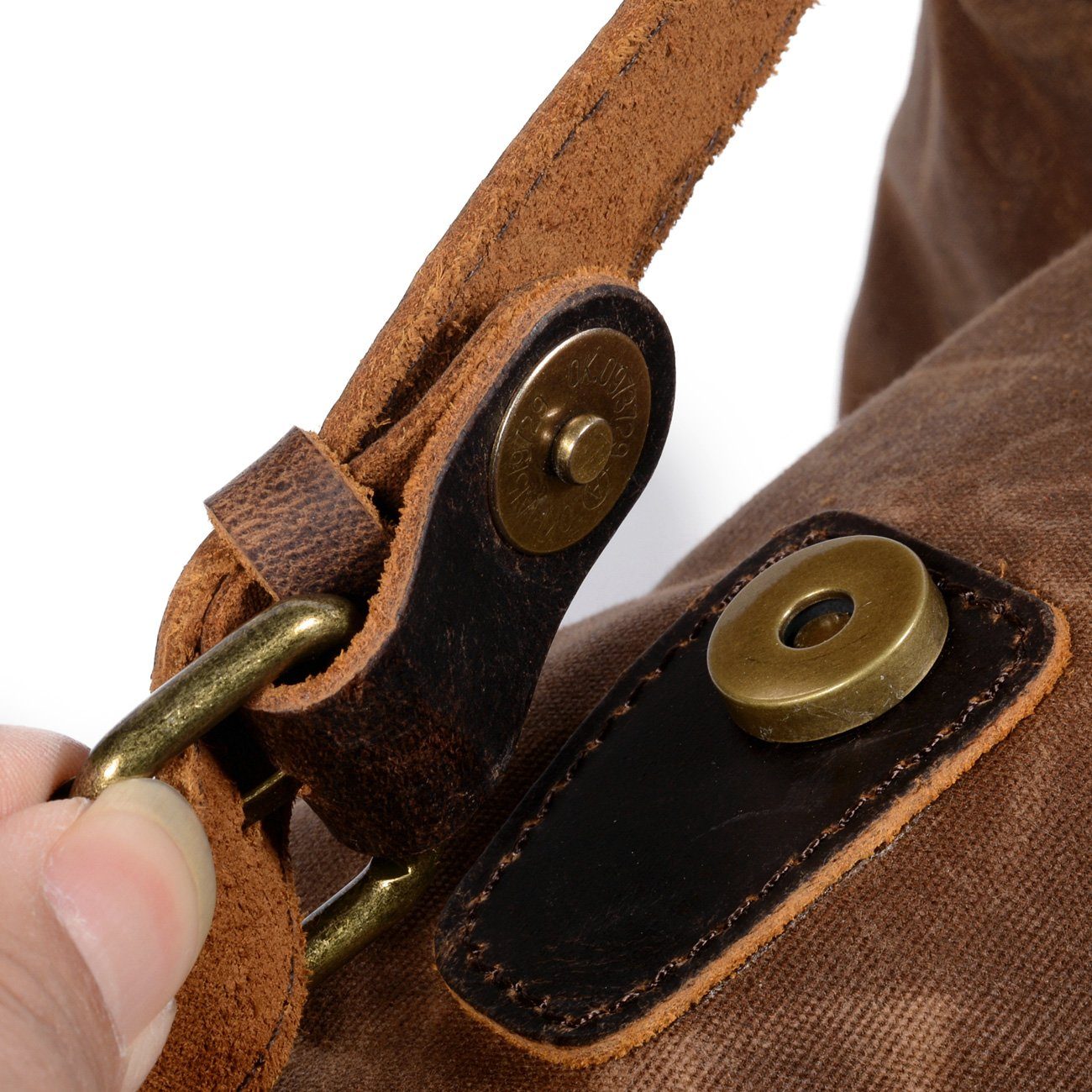 Salzburg - Canvas Leather Backpack