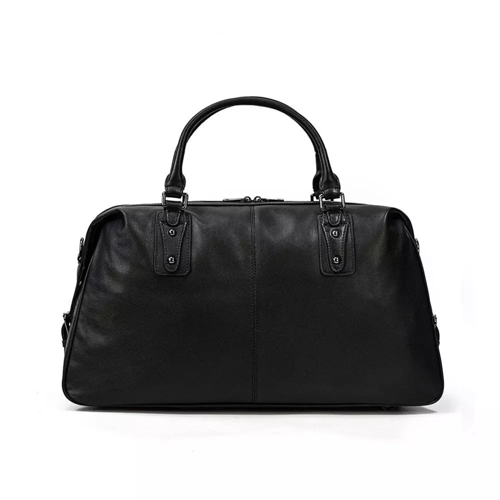Aalborg - Black Leather Holdall