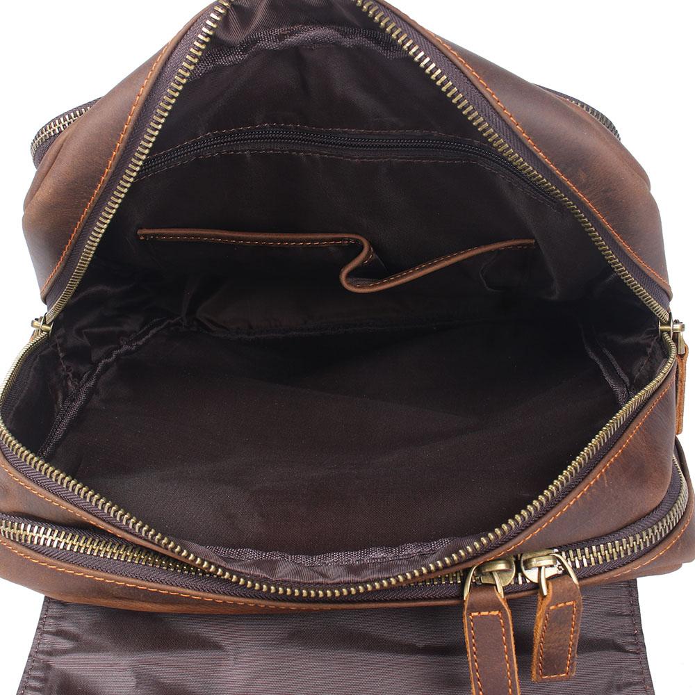 Marrakesh - Brown Leather Rucksack