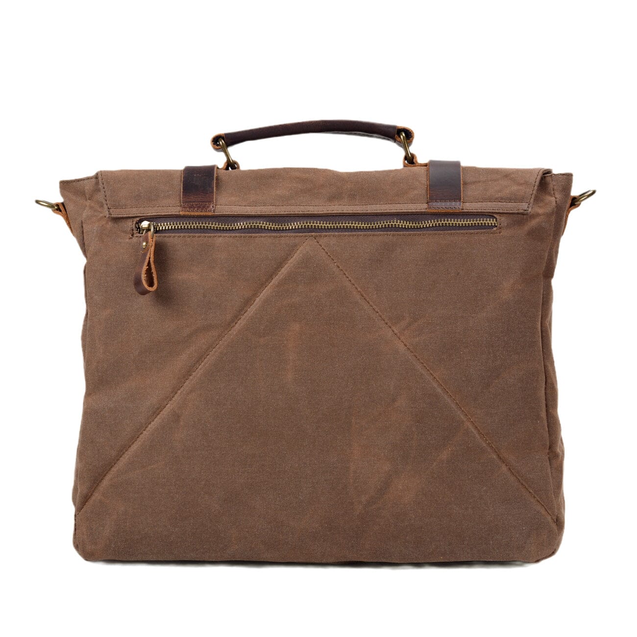 Bruges - Canvas and Leather Messenger Bag