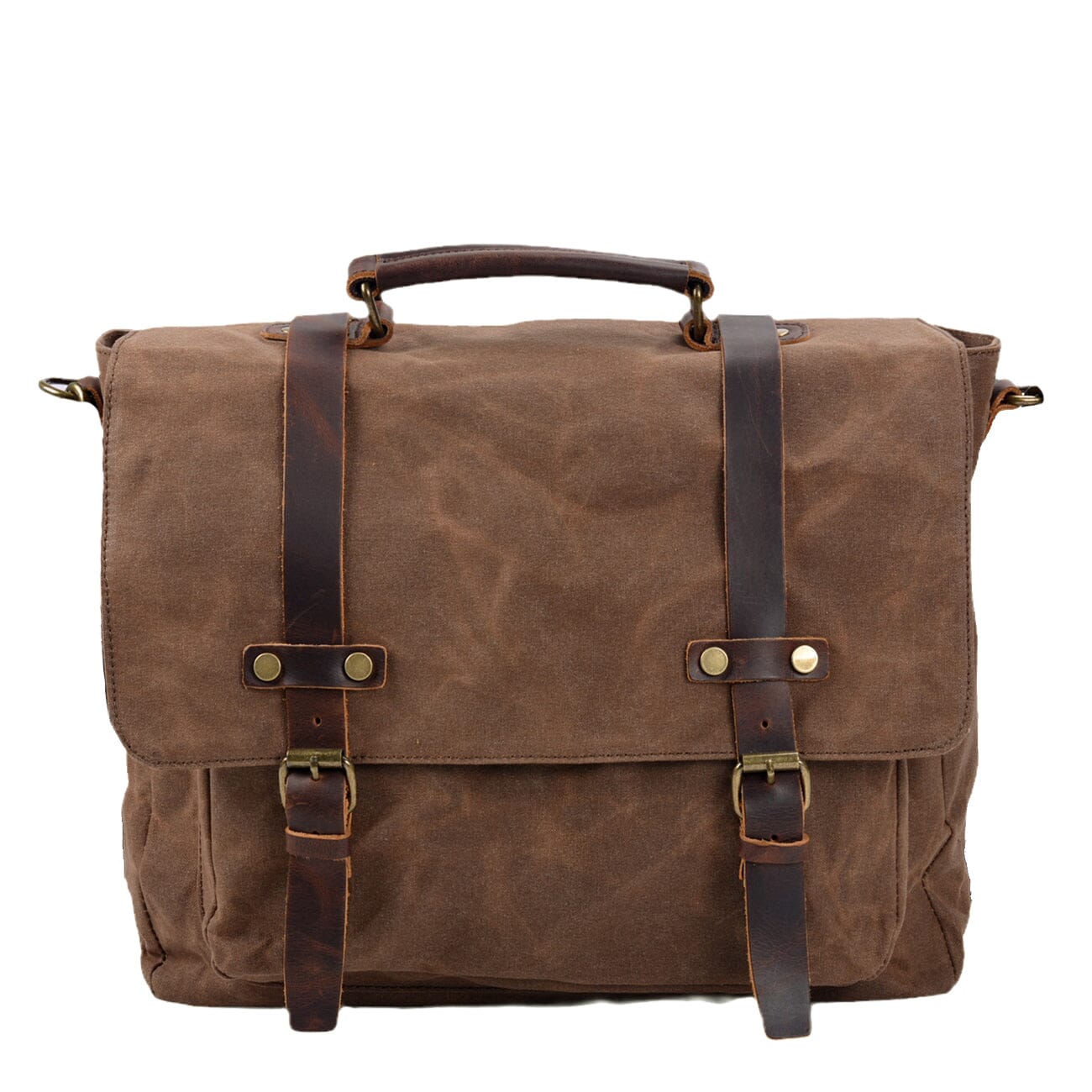 Bruges - Canvas and Leather Messenger Bag