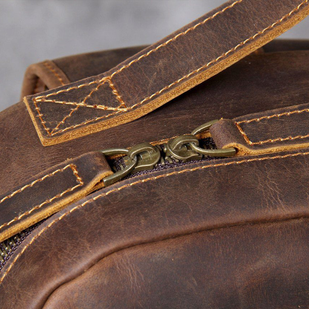 Cartagena - Tan Leather Backpack