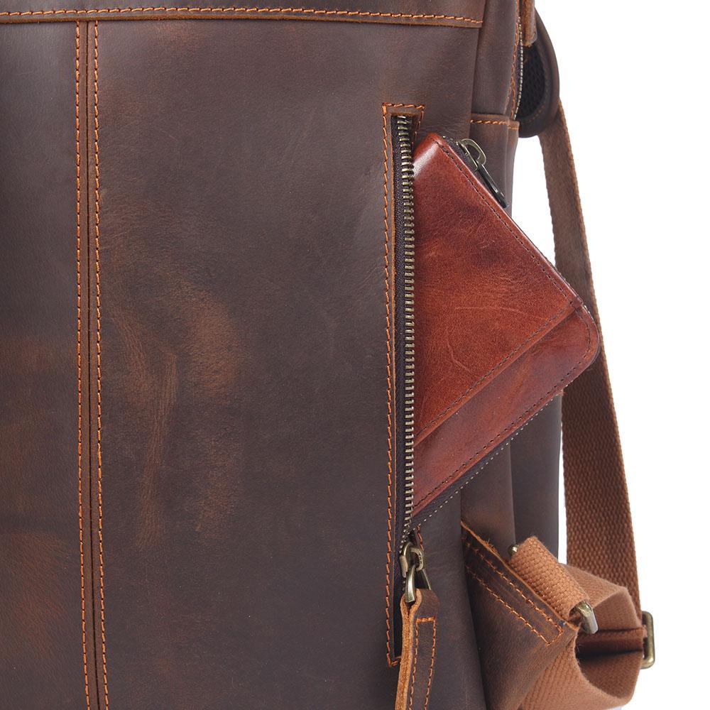 Marrakesh - Brown Leather Rucksack