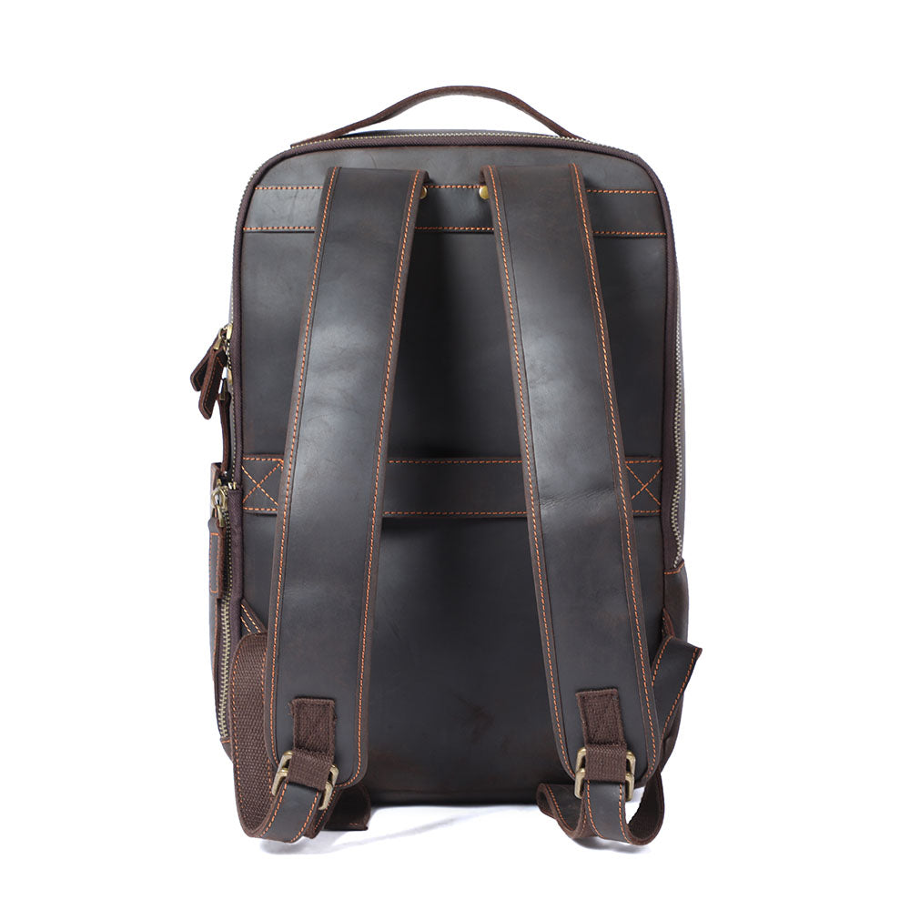 Larvik - Leather Laptop Rucksack