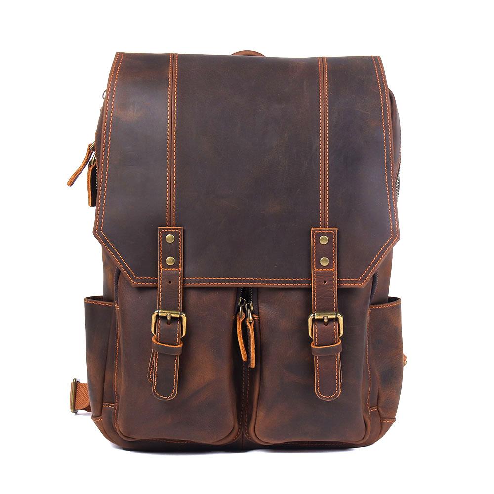 Marrakesh - Brown Leather Rucksack