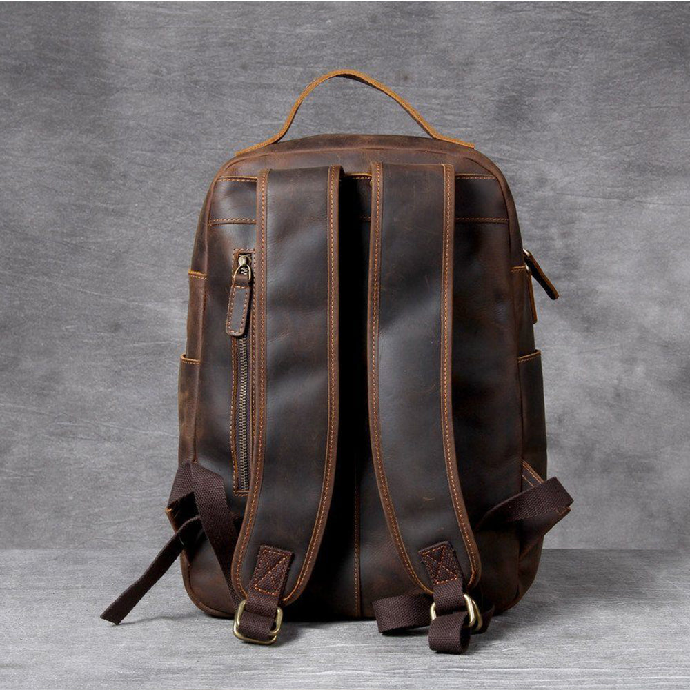 Cartagena - Tan Leather Backpack