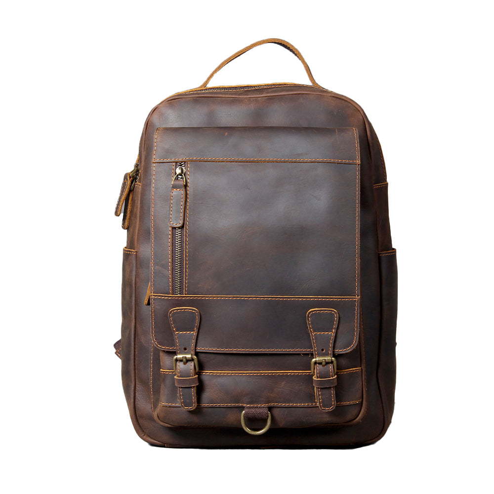 Cartagena - Tan Leather Backpack