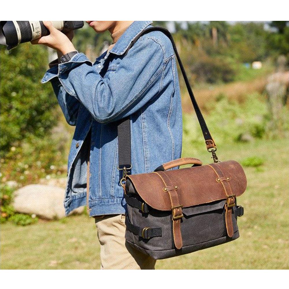 Vilna - Camera Messenger Bag