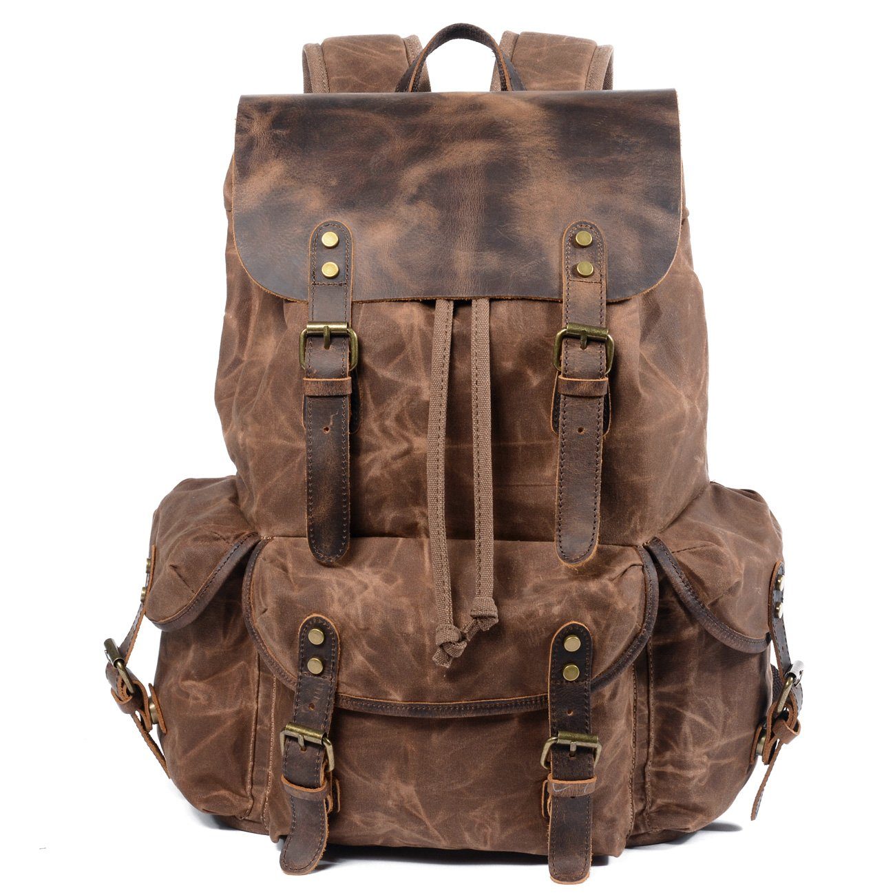 Salzburg - Canvas Leather Backpack
