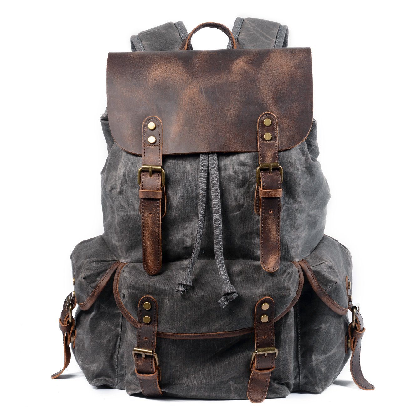 Salzburg - Canvas Leather Backpack