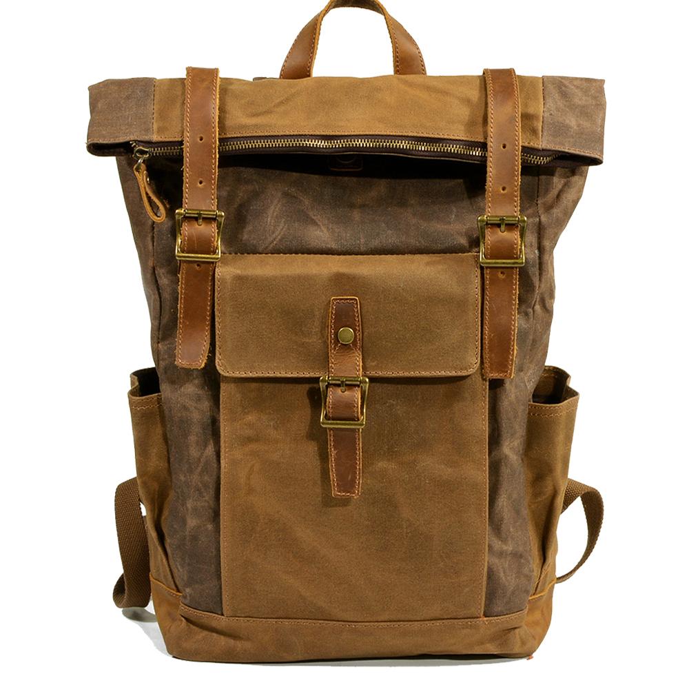 Vienna – Premium Men’s Canvas Backpack