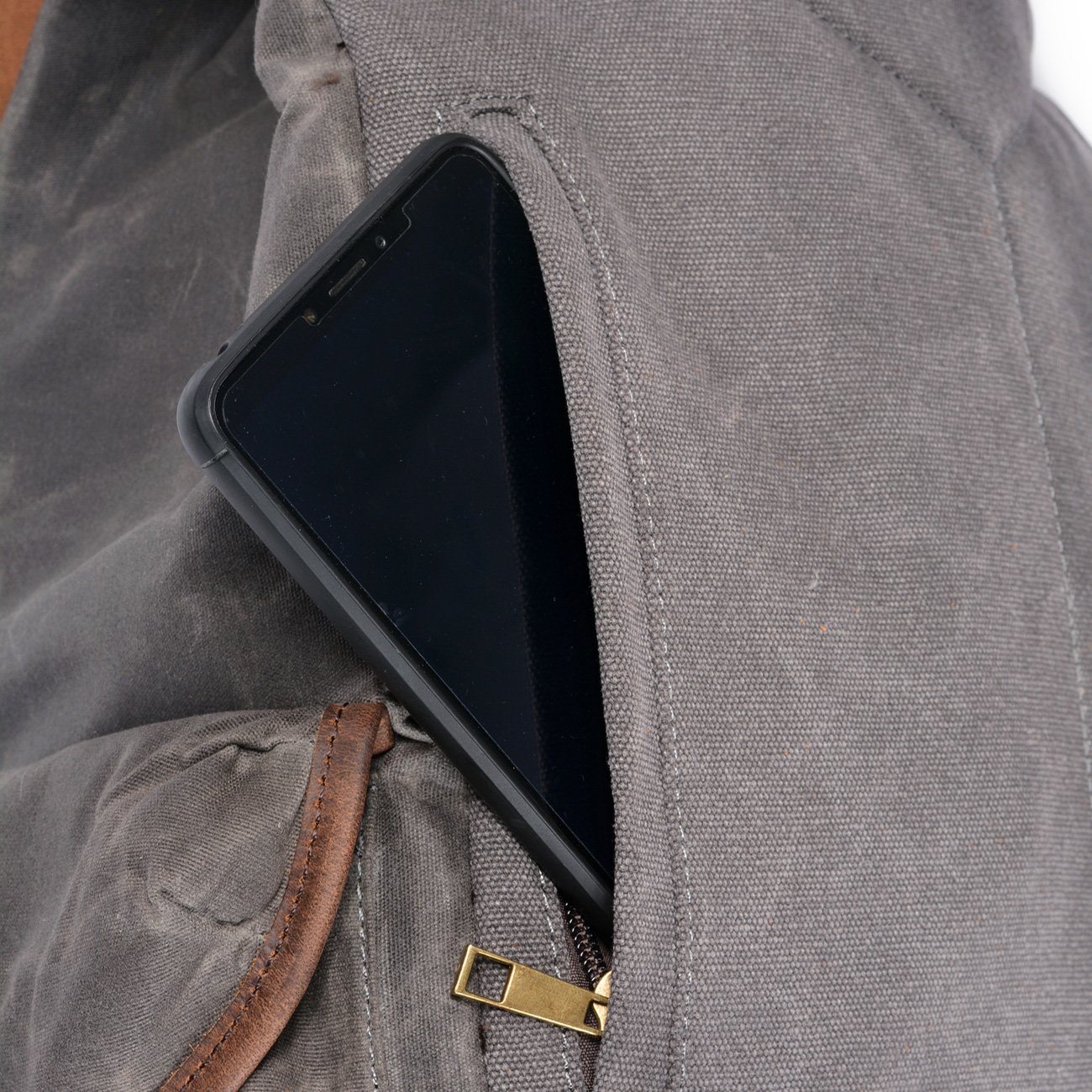 Salzburg - Canvas Leather Backpack