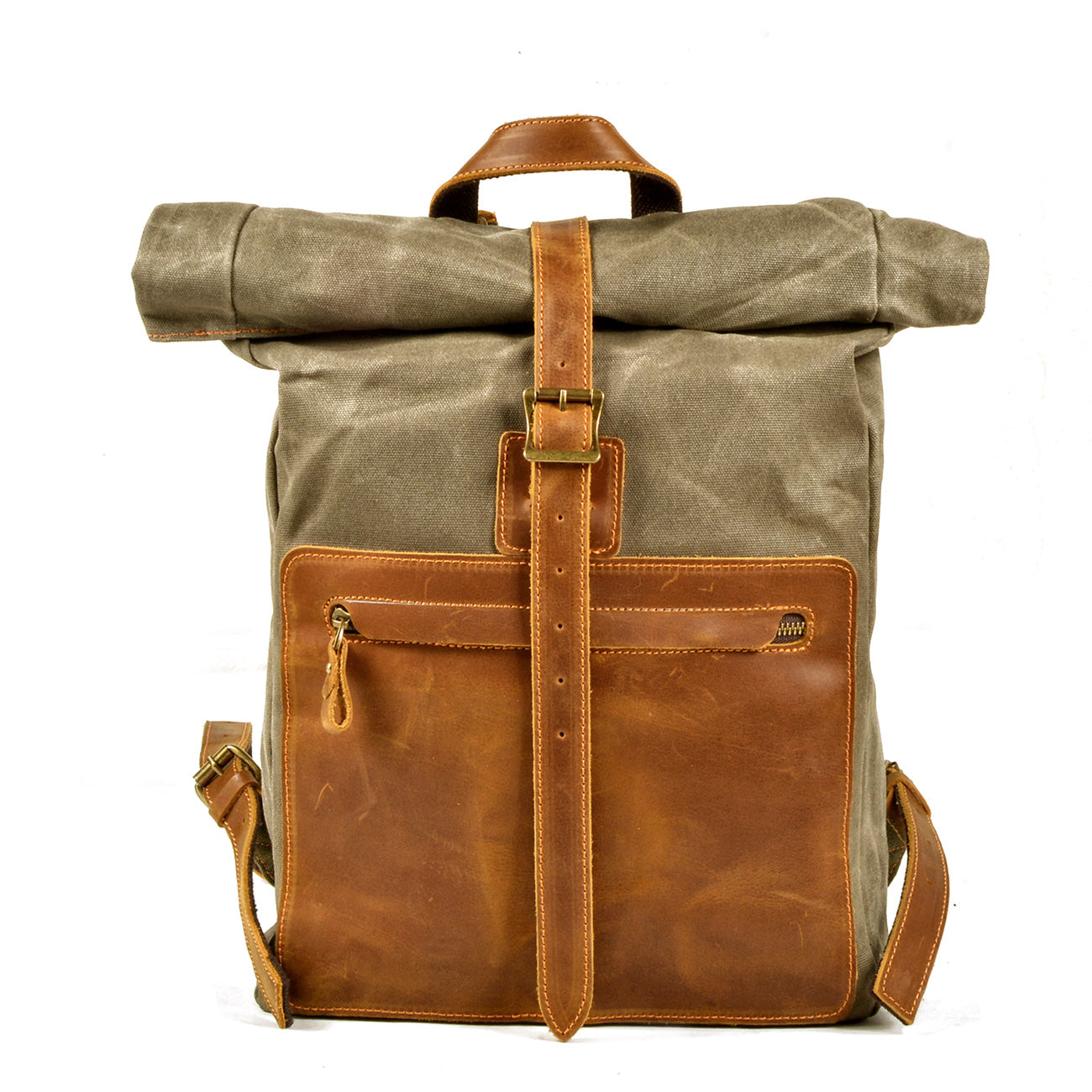 Lisbon - Waxed Canvas Rucksack