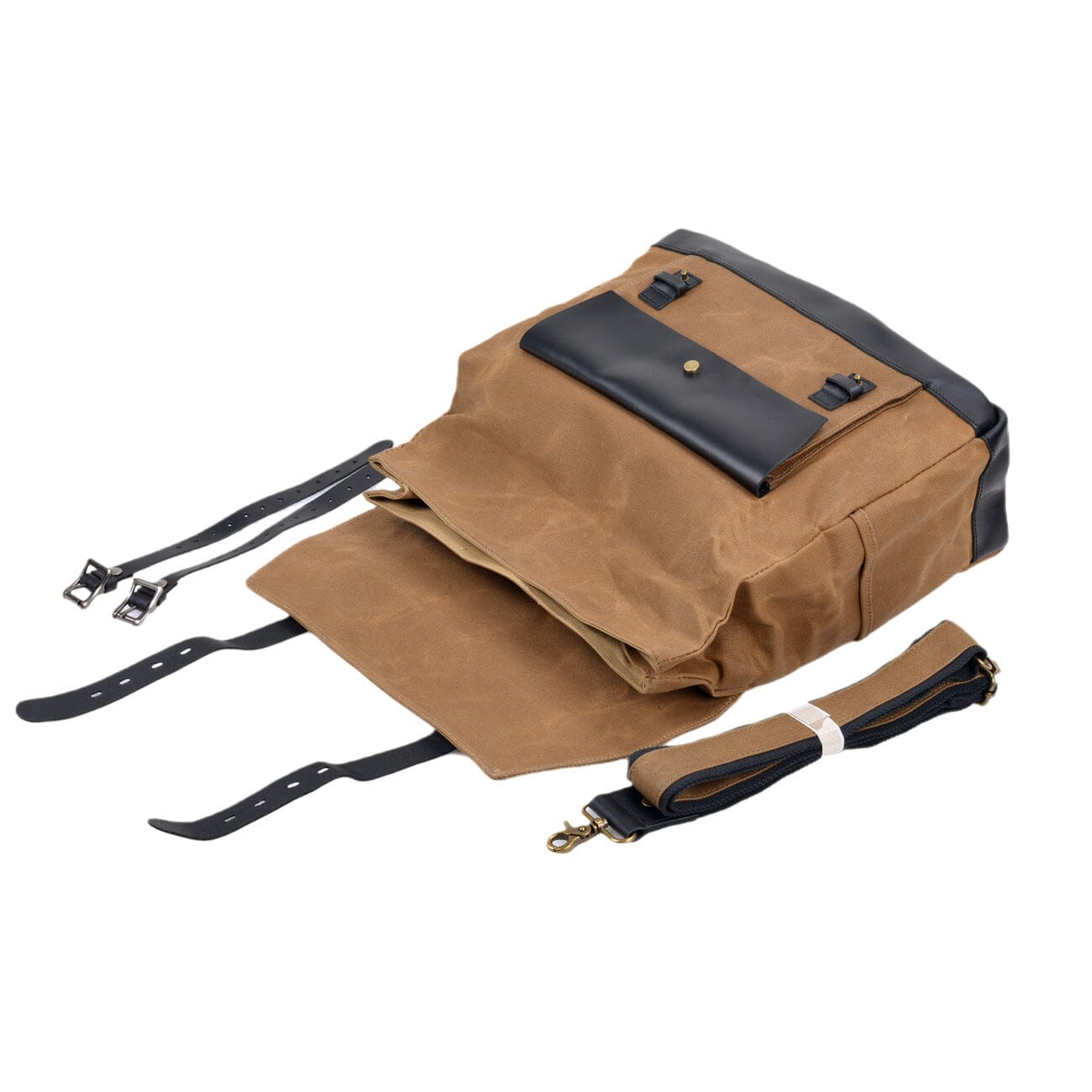 Seattle Canvas Motorcycle Saddlebag