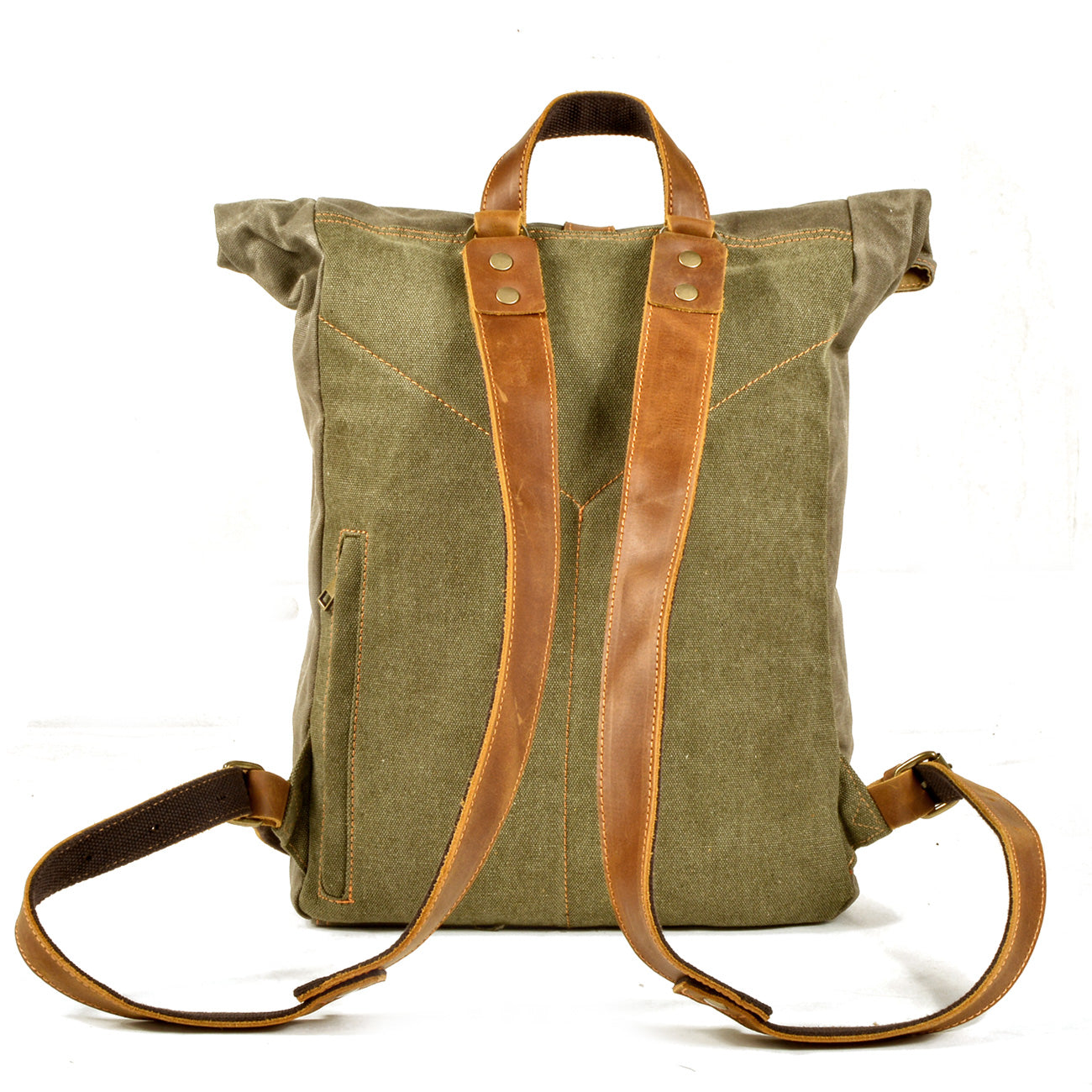 Lisbon - Waxed Canvas Rucksack