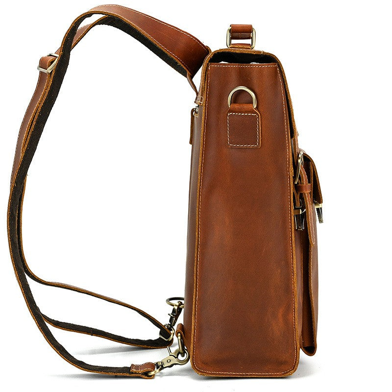 Chamonix – Leather Convertible Backpack