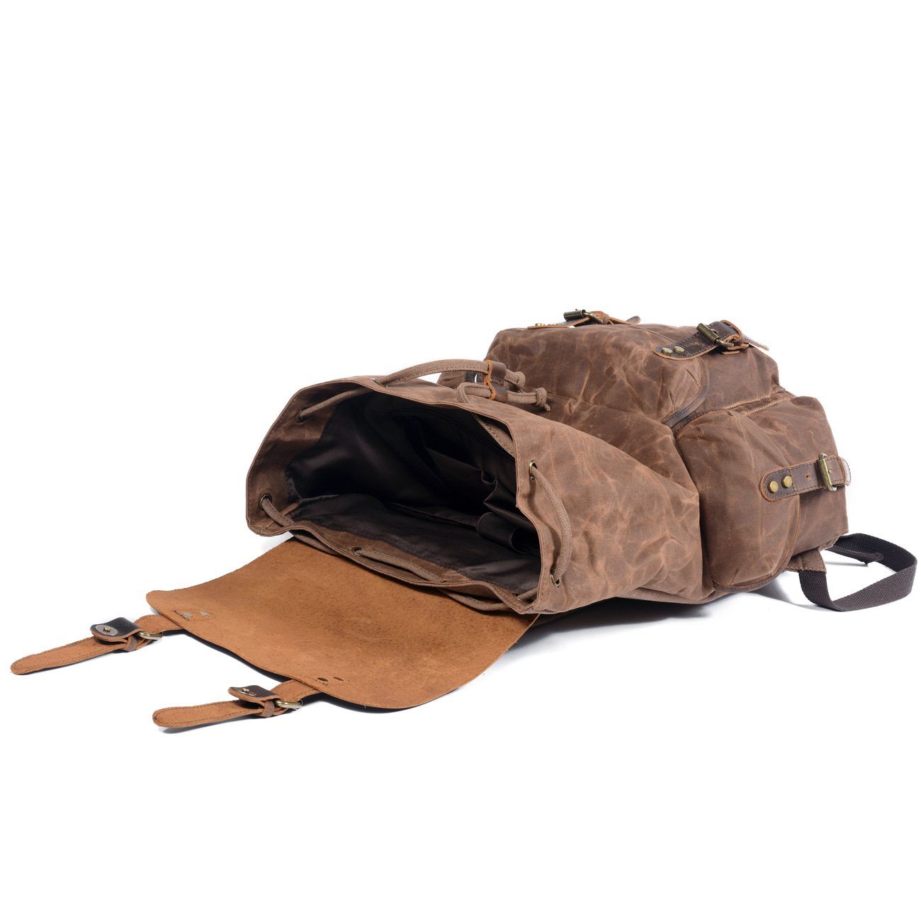 Salzburg - Canvas Leather Backpack