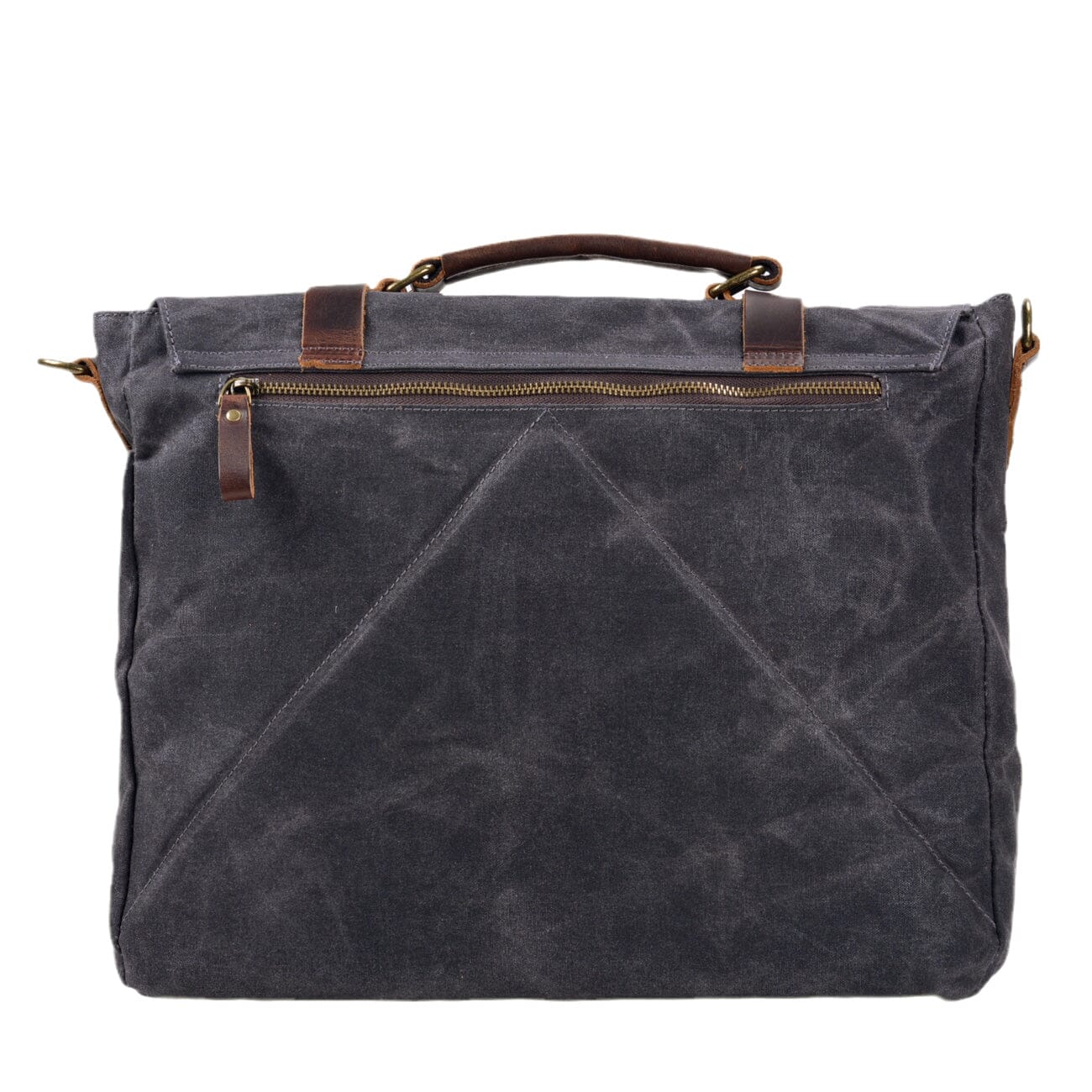Bruges - Canvas and Leather Messenger Bag