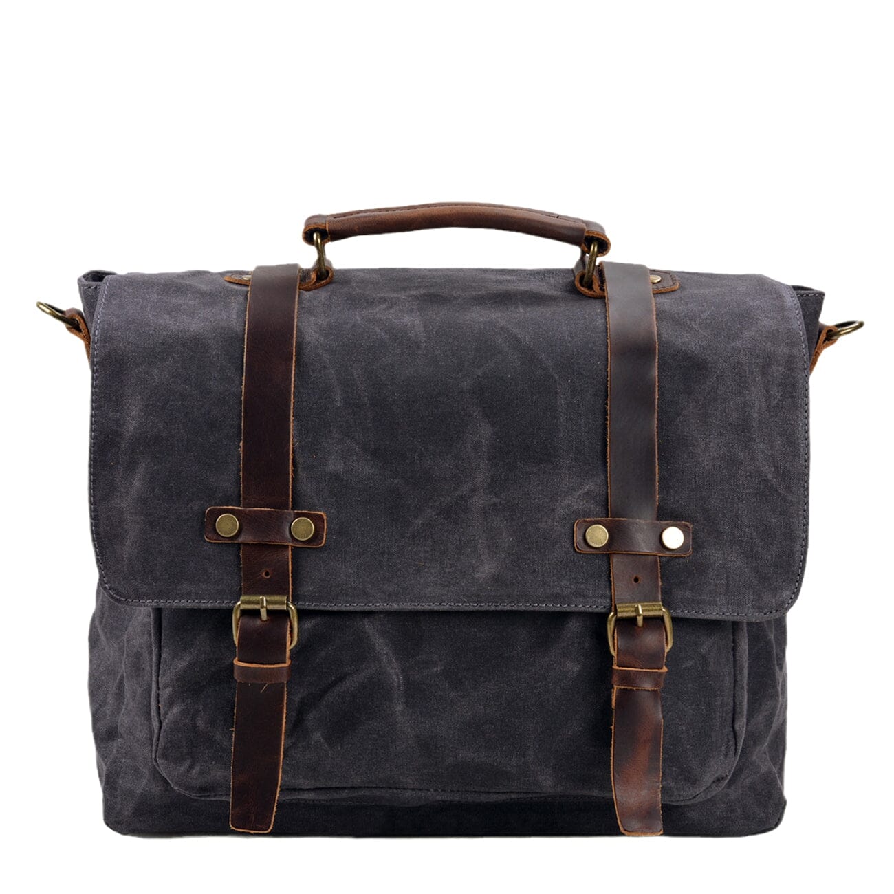 Bruges - Canvas and Leather Messenger Bag