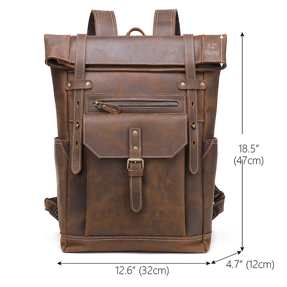 Nyon – Men’s Leather Backpack