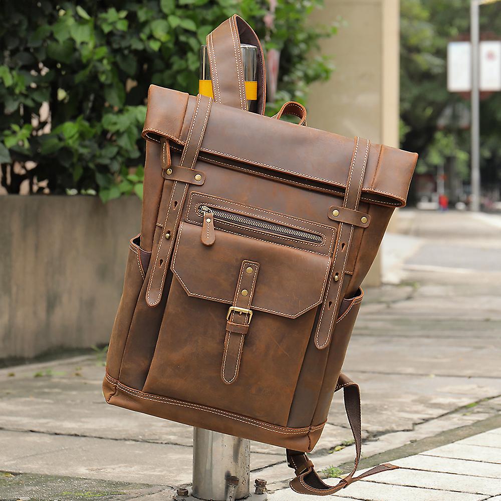 Nyon – Men’s Leather Backpack