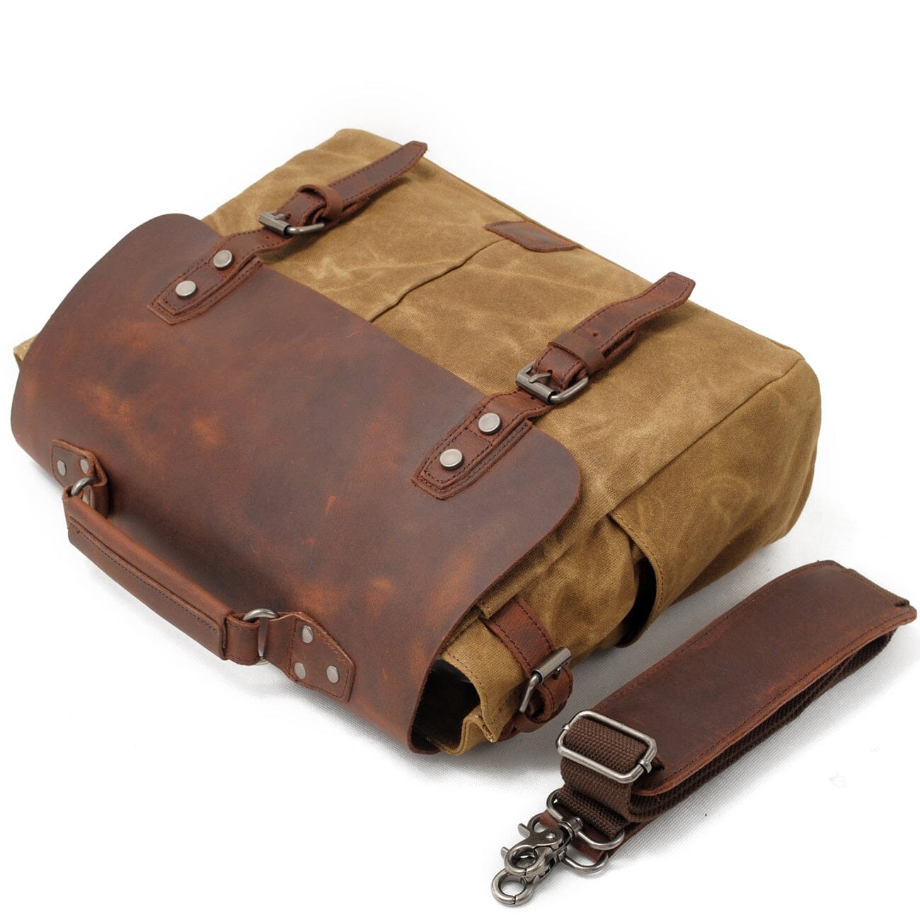 Petersburg -  Canvas Crossbody Messenger Bag