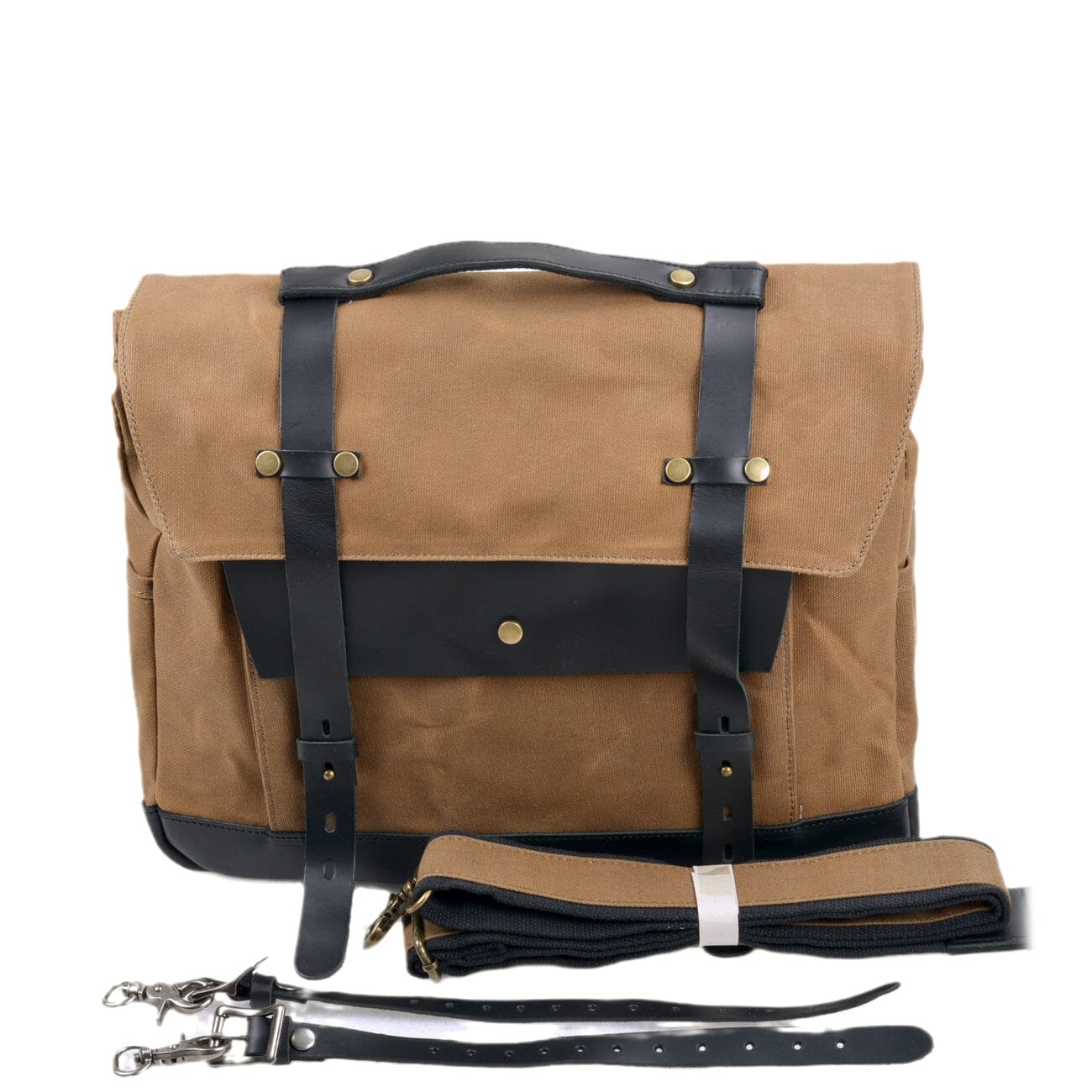 Seattle Canvas Motorcycle Saddlebag