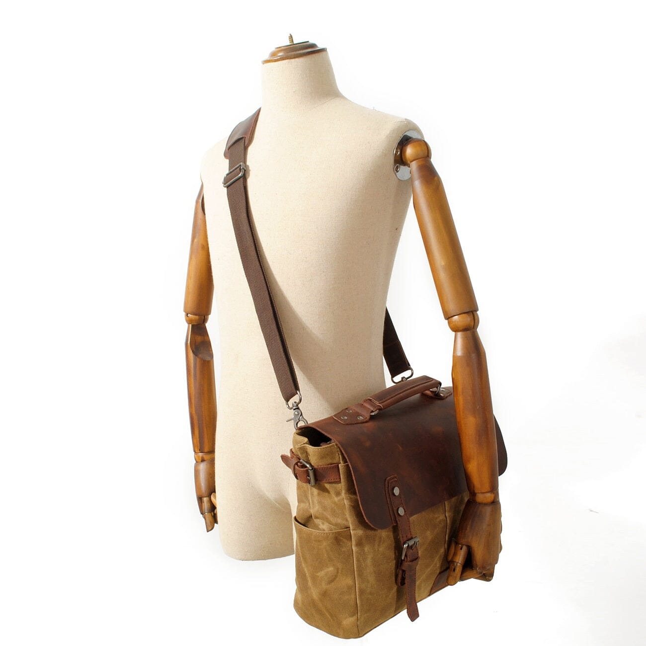 Petersburg -  Canvas Crossbody Messenger Bag