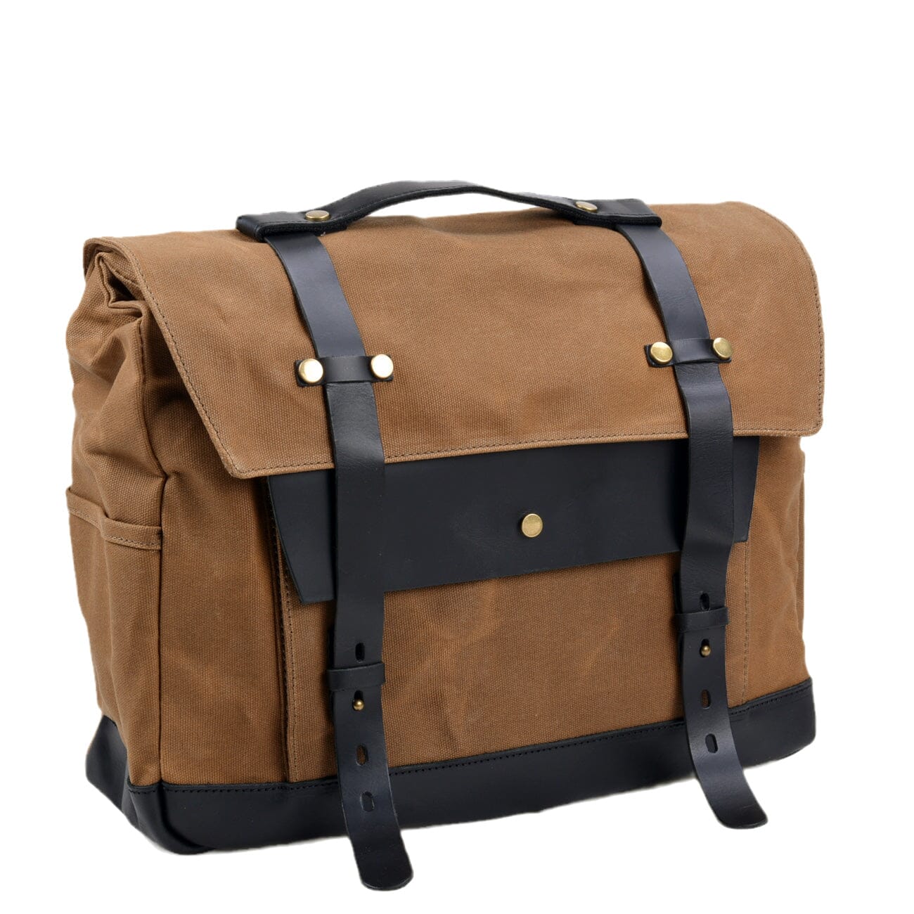 Seattle Canvas Motorcycle Saddlebag