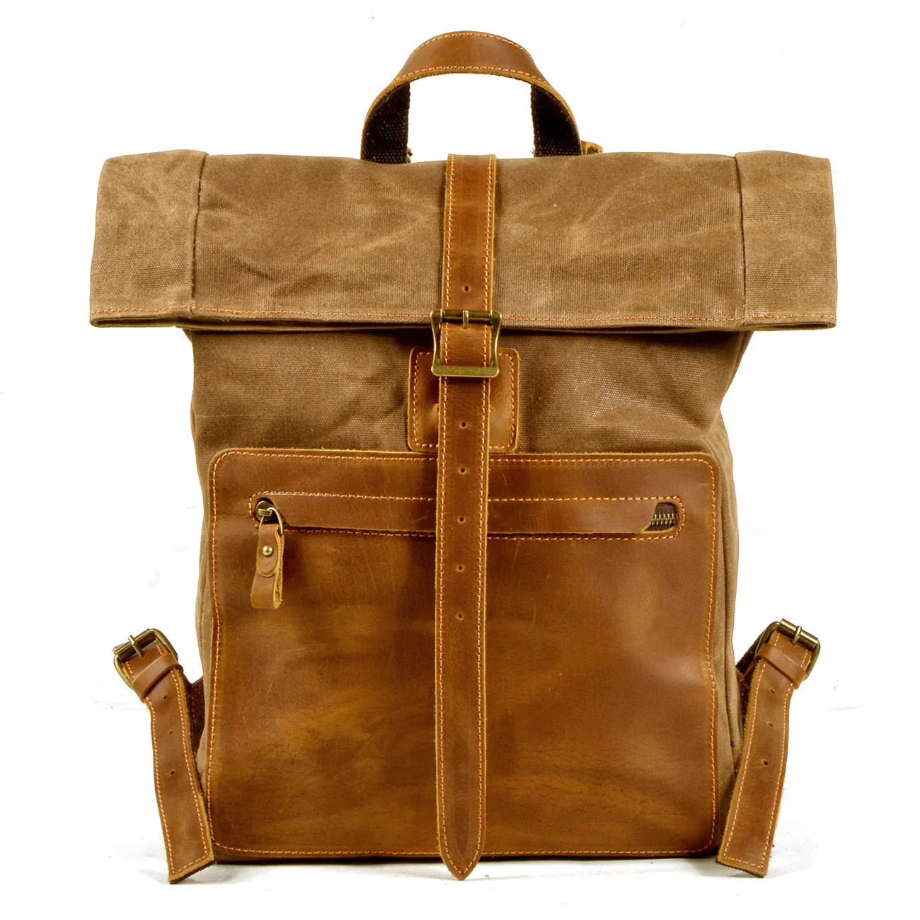 Lisbon - Waxed Canvas Rucksack
