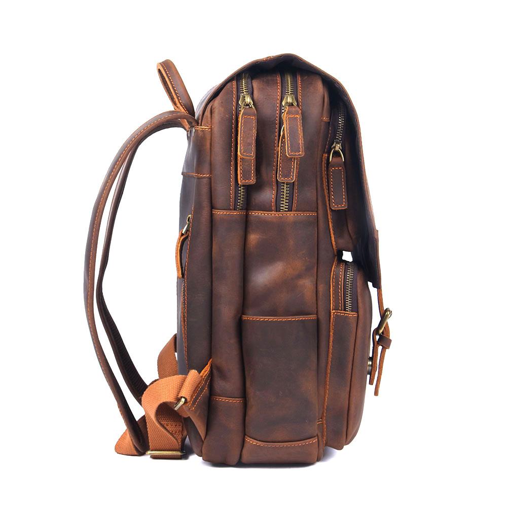 Marrakesh - Brown Leather Rucksack